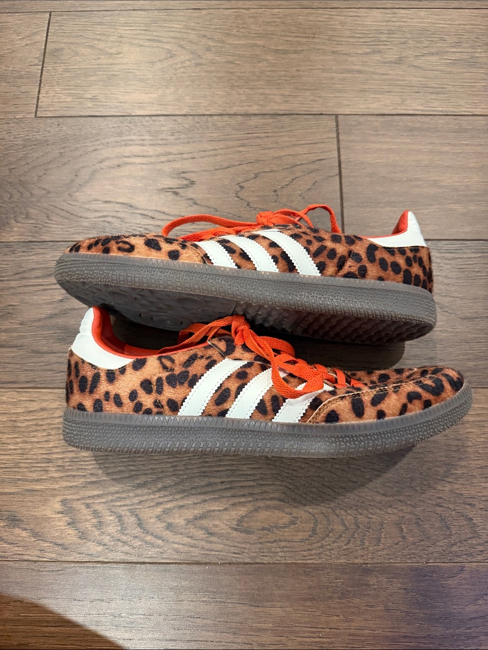 adidas Samba OG Red Leopard Women's Size 8 - C36-061 - Picture 8 of 8